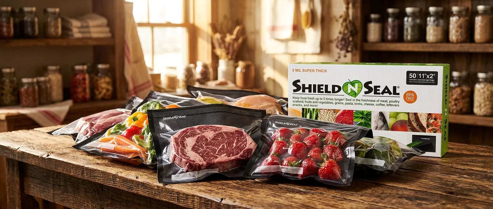 The Toughest Vacuum Seal Bags & Rolls | Shield N Seal