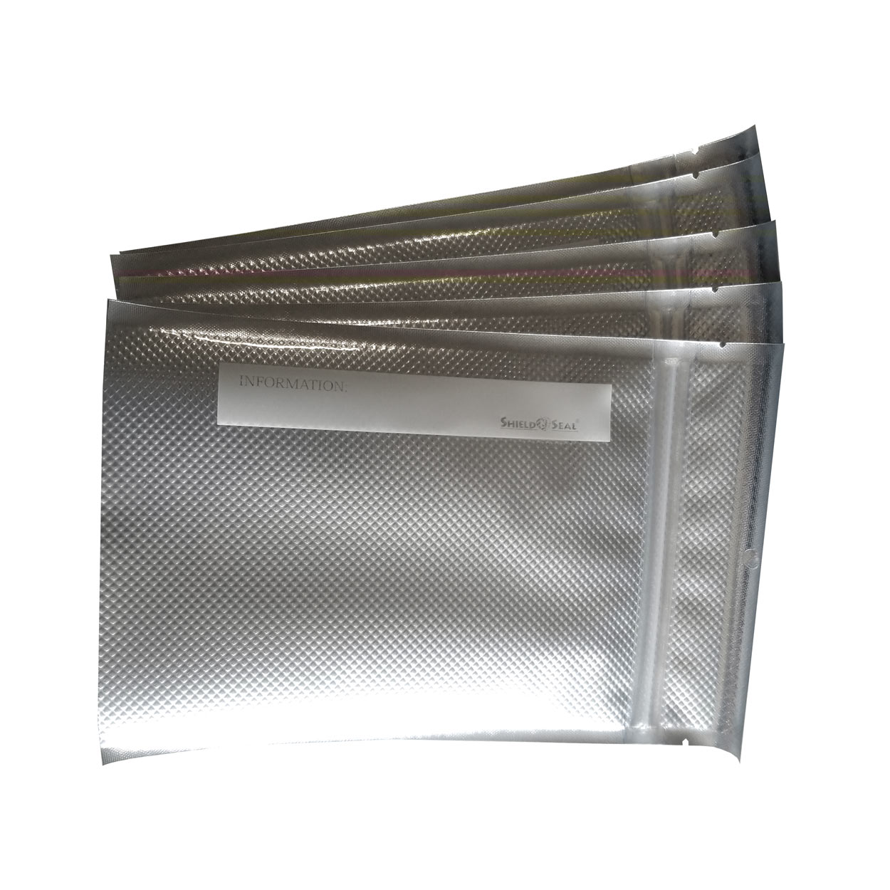 5″ × 8″ Metallic Vacuum Seal Bags With Zipper (50 pack) SNS 3400