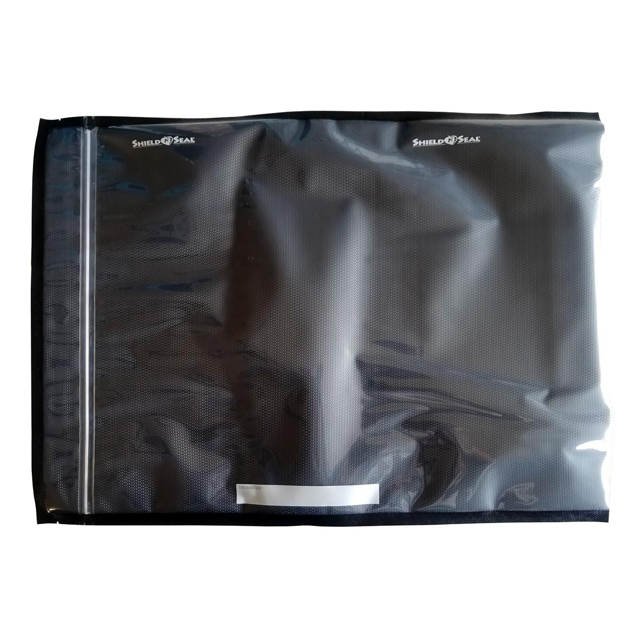 15 x 20 Black and Clear Vacuum Seal Bags With Zipper SNS 3500