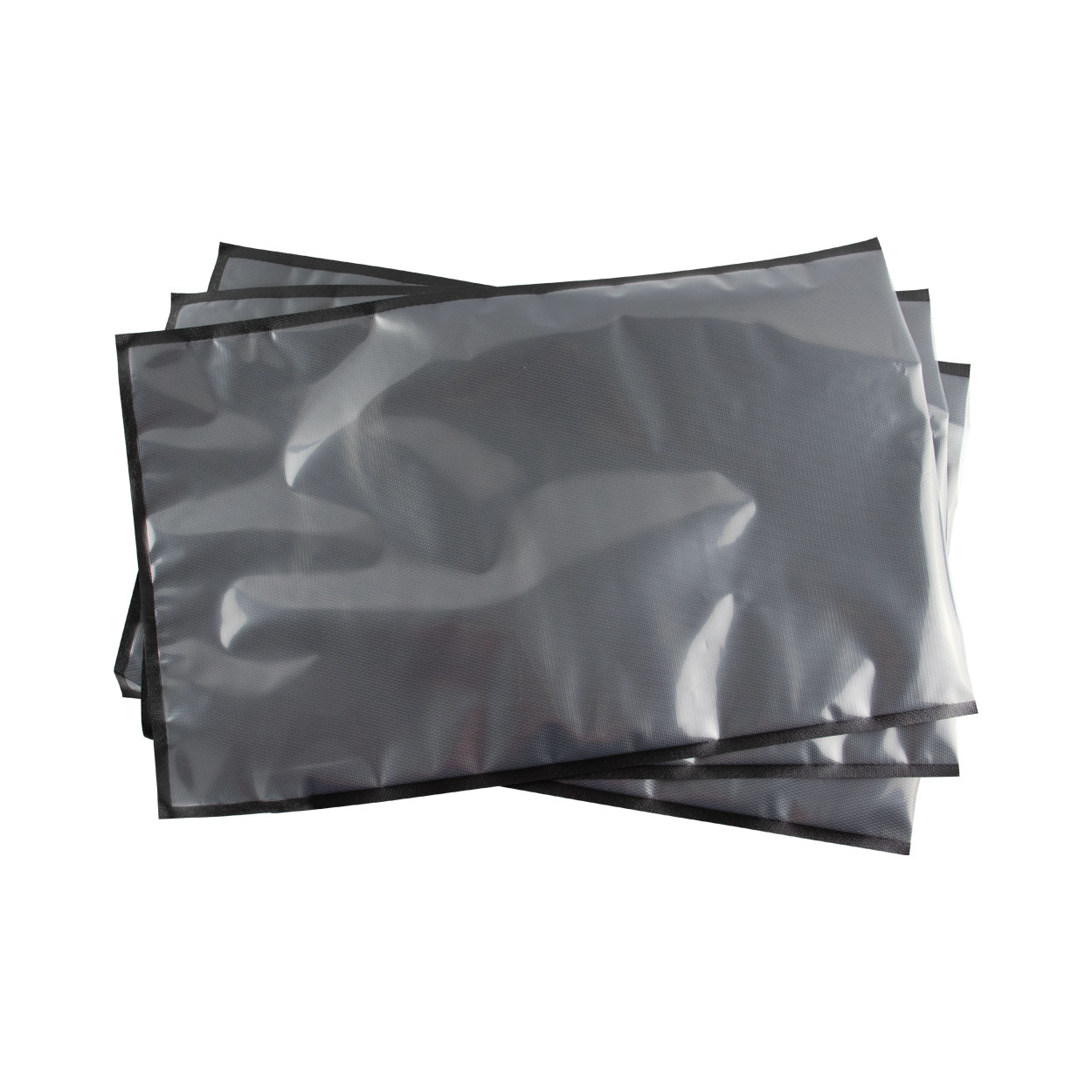5 x 8 Clear and Metallic Vacuum Sealer Bags With Zipper SNS 3400